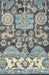 Rizzy Home Aquarius AQ8842 Blue Border Area Rug