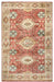 Rizzy Home Aquarius AQ8844 Red Border Area Rug