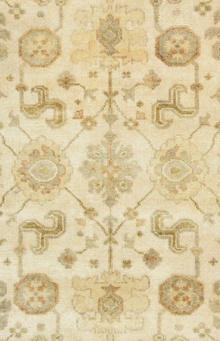 Rizzy Home Aquarius AQ8851 Ivory Border Area Rug
