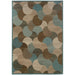 Oriental Weavers Adrienne Beige/Blue Geometric 3729F Area Rug