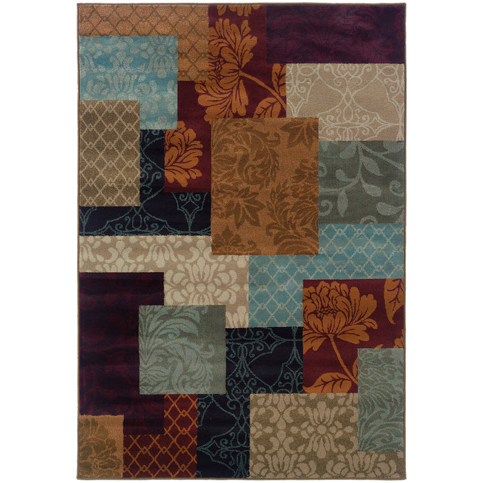 Oriental Weavers Adrienne Multi Geometric 4198A Area Rug