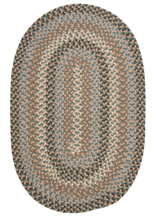 Colonial Mills Boston Common BC54 Driftwood Teal Traditional Area Rug