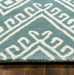 Rizzy Home Bradberry Downs BD8591 Blue Chevron Area Rug
