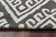 Rizzy Home Bradberry Downs BD8592 Gray Chevron Area Rug