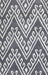 Rizzy Home Bradberry Downs BD8592 Gray Chevron Area Rug