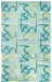 Rizzy Home Bradberry Downs BD8593 Blue Abstract Area Rug
