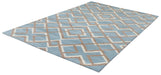 Rizzy Home Bradberry Downs BD8598 Blue Trellis Area Rug