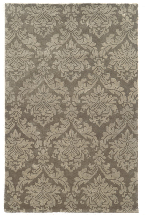 Rizzy Home Bradberry Downs BD8607 Gray Ornamental Area Rug