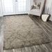 Rizzy Home Bradberry Downs BD8607 Gray Ornamental Area Rug