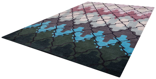 Rizzy Home Bradberry Downs BD8819 Purple Trellis Area Rug