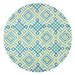Rizzy Home Bradberry Downs BD8863 Blue Trellis Area Rug