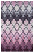 Rizzy Home Bradberry Downs BD8873 Purple Trellis Area Rug