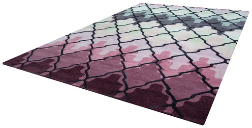 Rizzy Home Bradberry Downs BD8873 Purple Trellis Area Rug
