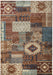 Rizzy Home Bennington BI4529 Ivory/Tan/Brown Patchwork Area Rug