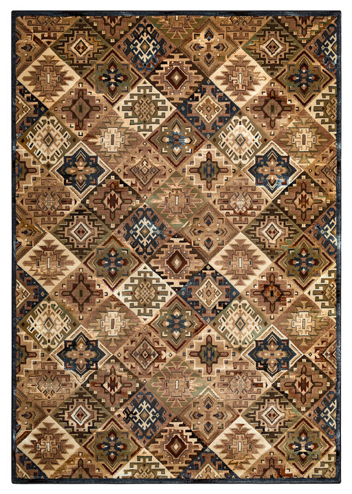 Rizzy Home Bennington BI4532 Multi-Colored Print Area Rug