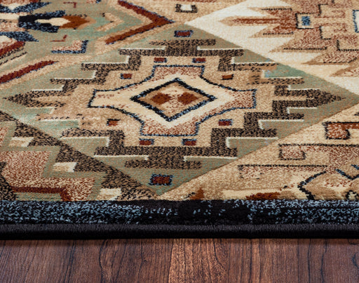 Rizzy Home Bennington BI4532 Multi-Colored Print Area Rug