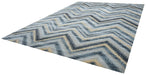 Rizzy Home Bennington BI4538 Blue Chevron Area Rug
