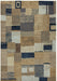Rizzy Home Bennington BI4551 Tan/Ivory Block Area Rug