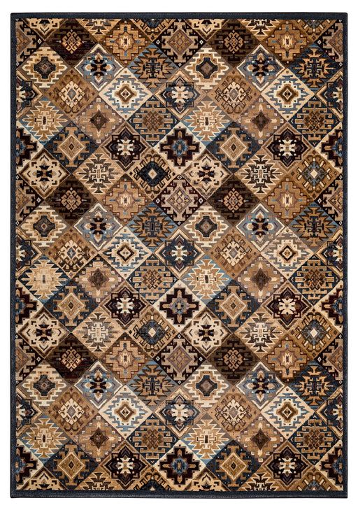 Rizzy Home Bennington BI4562 Multi-Colored Print Area Rug