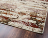 Rizzy Home Bennington BI4571 Ivory Graphic Area Rug