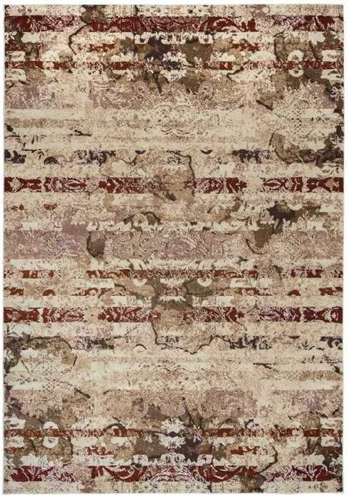 Rizzy Home Bennington BI4571 Ivory Graphic Area Rug
