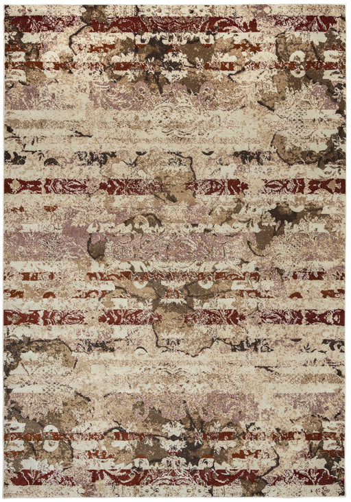 Rizzy Home Bennington BI4571 Ivory Graphic Area Rug