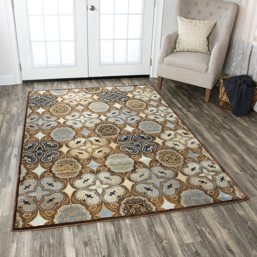 Rizzy Home Bennington BI4582 Multi-Colored Ornamental Area Rug