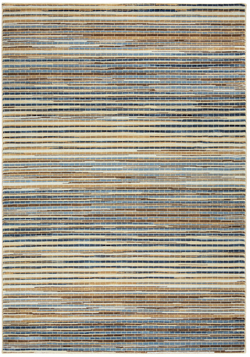 Rizzy Home Bennington BI4616 Blue Stripes Area Rug