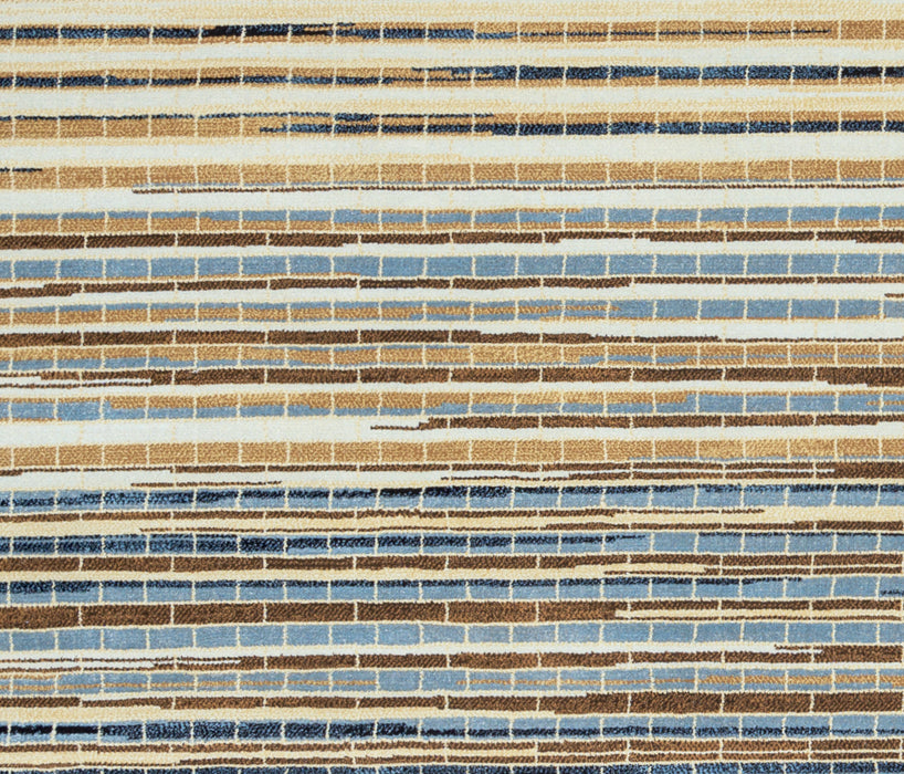 Rizzy Home Bennington BI4616 Blue Stripes Area Rug