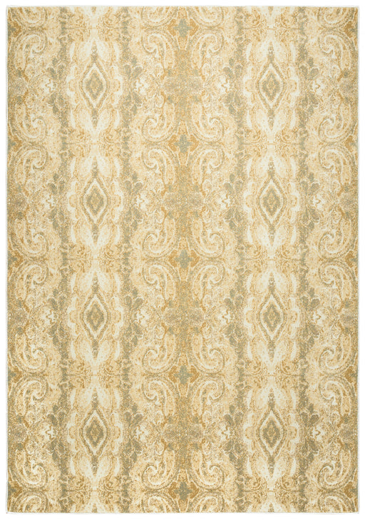 Rizzy Home Bennington BI5568 Beige Ikiat Area Rug
