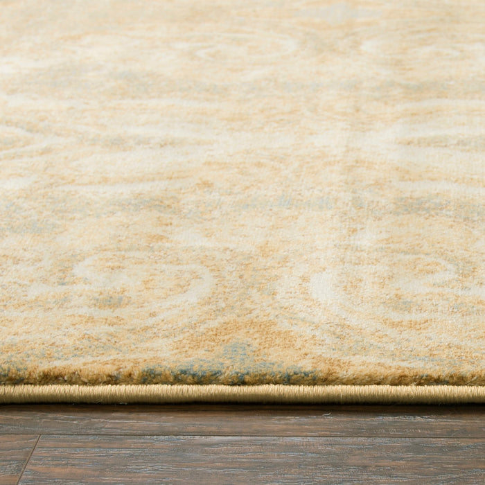 Rizzy Home Bennington BI5568 Beige Ikiat Area Rug
