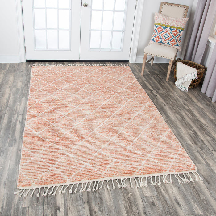Rizzy Home Berkley BK989A Natural Dimonds/Lines Area Rug