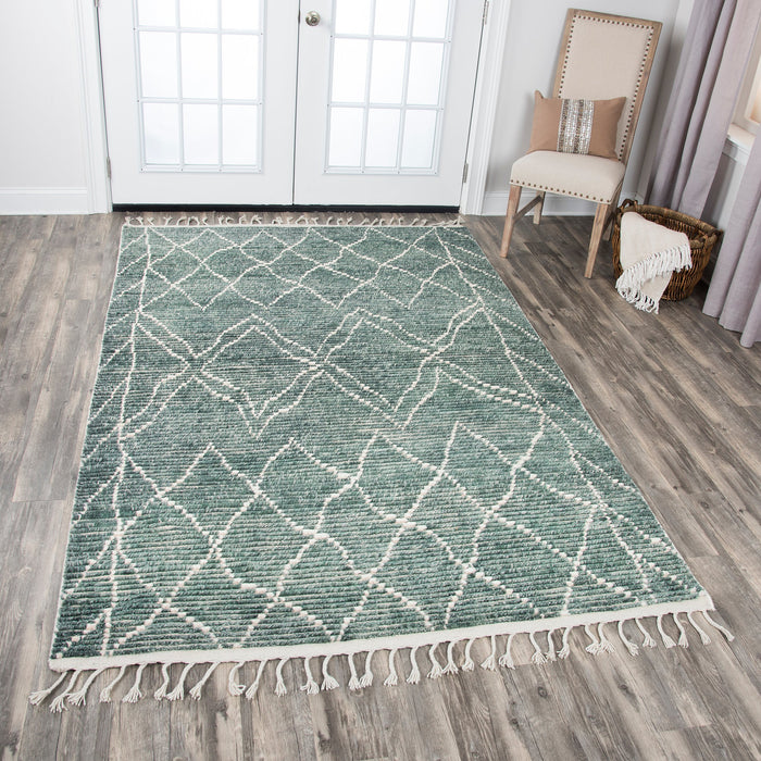 Rizzy Home Berkley BK990A Natural Dimonds/Lines Area Rug