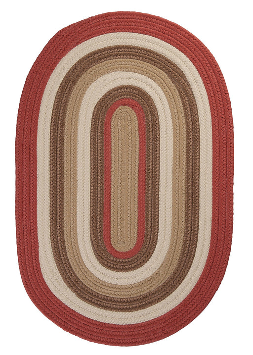 Colonial Mills Brooklyn BN79 Terracotta Indoor/Outdoor Area Rug