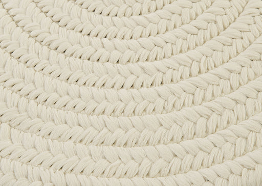 Colonial Mills Boca Raton BR10 White Indoor/Outdoor Area Rug