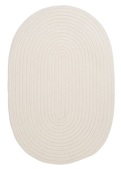Colonial Mills Boca Raton BR10 White Indoor/Outdoor Area Rug
