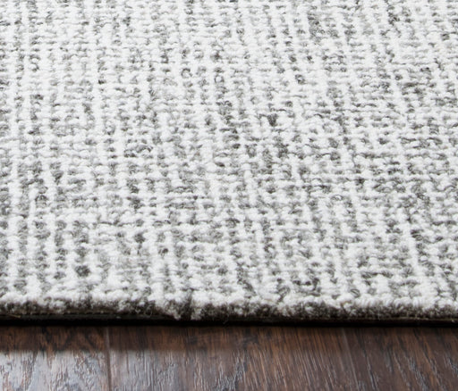 Rizzy Home Brindleton BR351A Gray Solid Area Rug