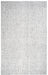 Rizzy Home Brindleton BR351A Gray Solid Area Rug