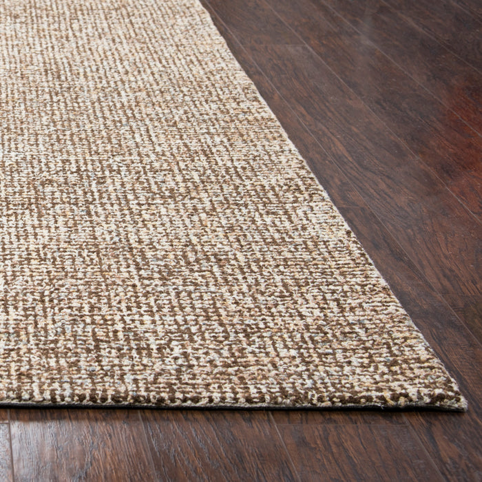 Rizzy Home Brindleton BR360A Brown Solid Area Rug