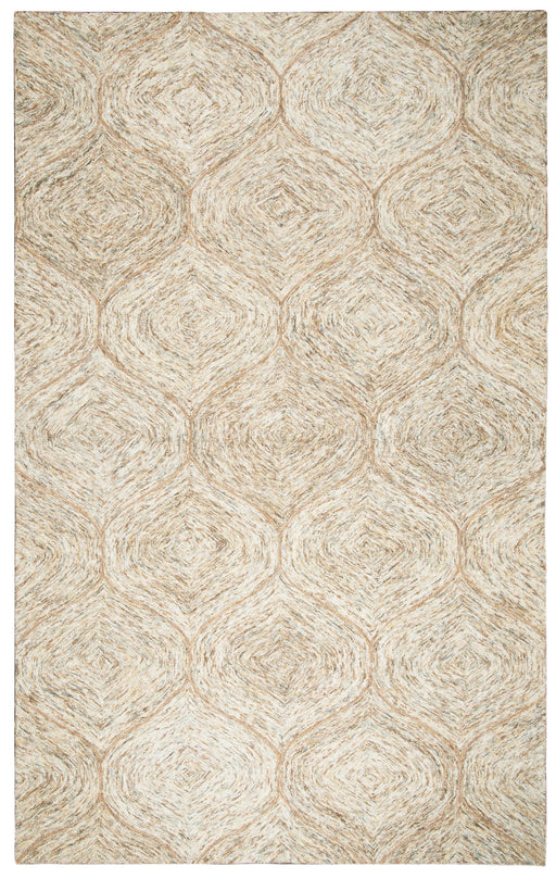 Rizzy Home Brindleton BR361A Brown Trellis Area Rug