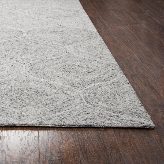 Rizzy Home Brindleton BR363A Gray Trellis Area Rug