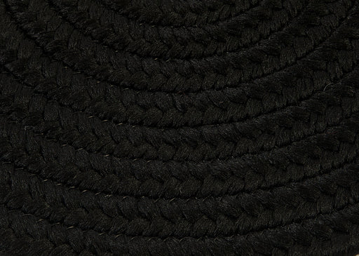 Colonial Mills Boca Raton BR42 Black Indoor/Outdoor Area Rug