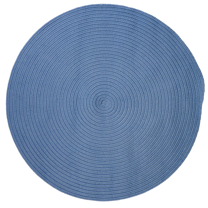 Colonial Mills Boca Raton BR55 Blue Ice Indoor/Outdoor Area Rug