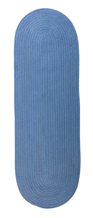 Colonial Mills Boca Raton BR55 Blue Ice Indoor/Outdoor Area Rug