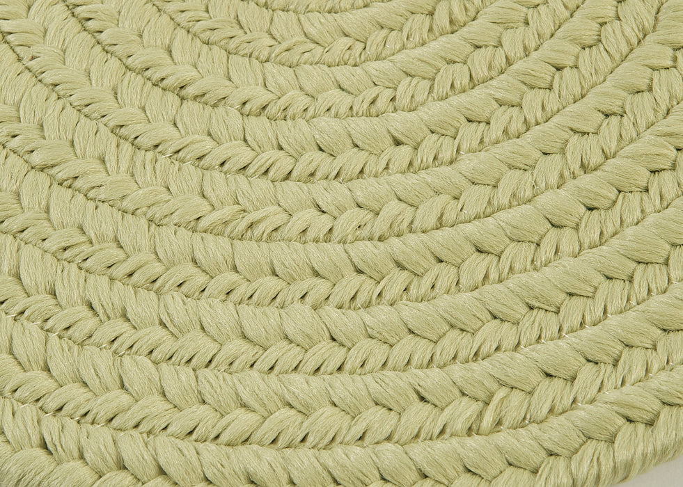 Colonial Mills Boca Raton BR66 Celery Indoor/Outdoor Area Rug