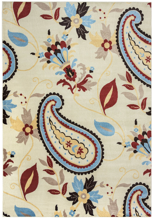 Rizzy Home Bay Side BS3570 Multi-Colored Paisley Area Rug