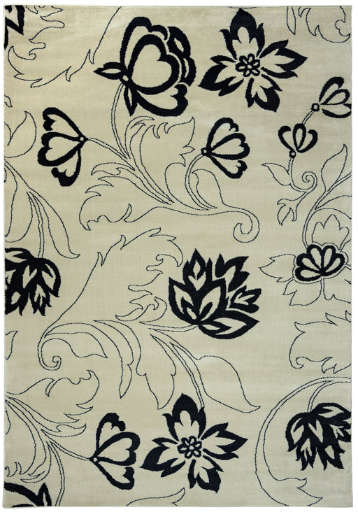 Rizzy Home Bay Side BS3573 Ivory Floral Area Rug