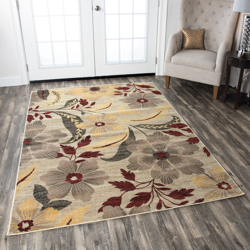 Rizzy Home Bay Side BS3586 Multi-Colored Floral Area Rug