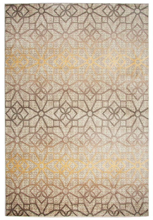 Rizzy Home Bay Side BS3589 Khaki Geometric Area Rug