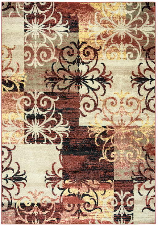 Rizzy Home Bay Side BS3592 Multi-Colored Patchwork Area Rug